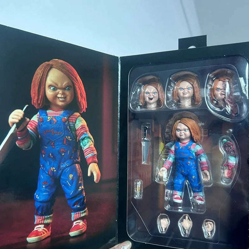 NECA Good Guys Ultimate Chucky 2 Doll Child's Play PVC Action Figure Collectible Model Toys Christmas Gift