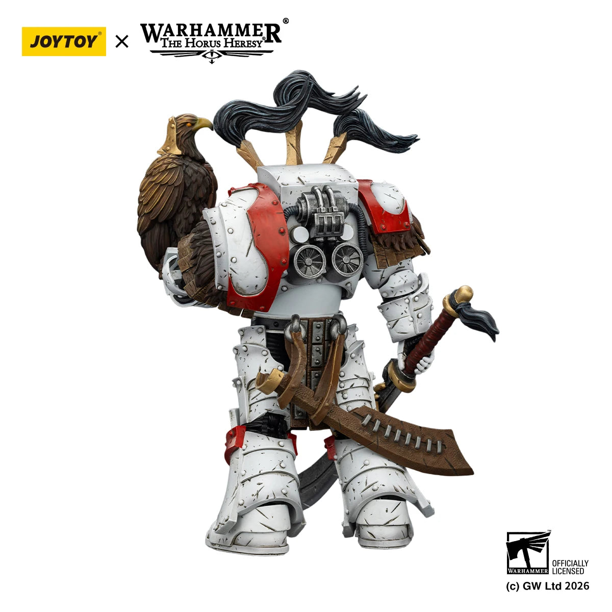 JOYTOY Warhammer 40,000 1/18 Action Figures White Scars Stormseer Consul Legion Praetor in Cataphractii Terminator Armour
