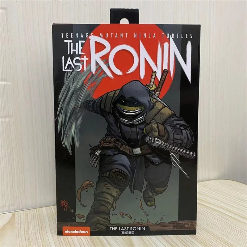 Neca The Last Ronin Action Figure Armored Turtles Cos Leonardo Splinter Raphael Casey Jones Mummy Synja Patrol Bot Footbot Toy