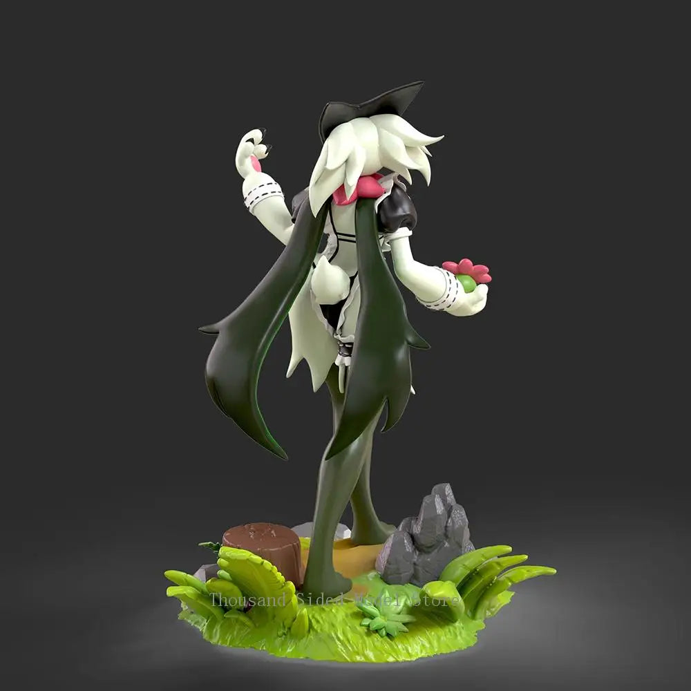 Auf Lager Original IDPLAYER Pokemon Meowscarada Strap Maid 1/10 Skala GK Modell Kawaii Anime Figure Sammeln Spielzeug Für Jungen Geschenk