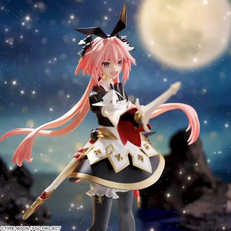 Fate Fgo Schwertkämpfer Astolfo Figurizm Original Auf Lager Echte Neue und Ungeöffnete Desktop Ornament Anime Figur Modell Spielzeug Geschenk