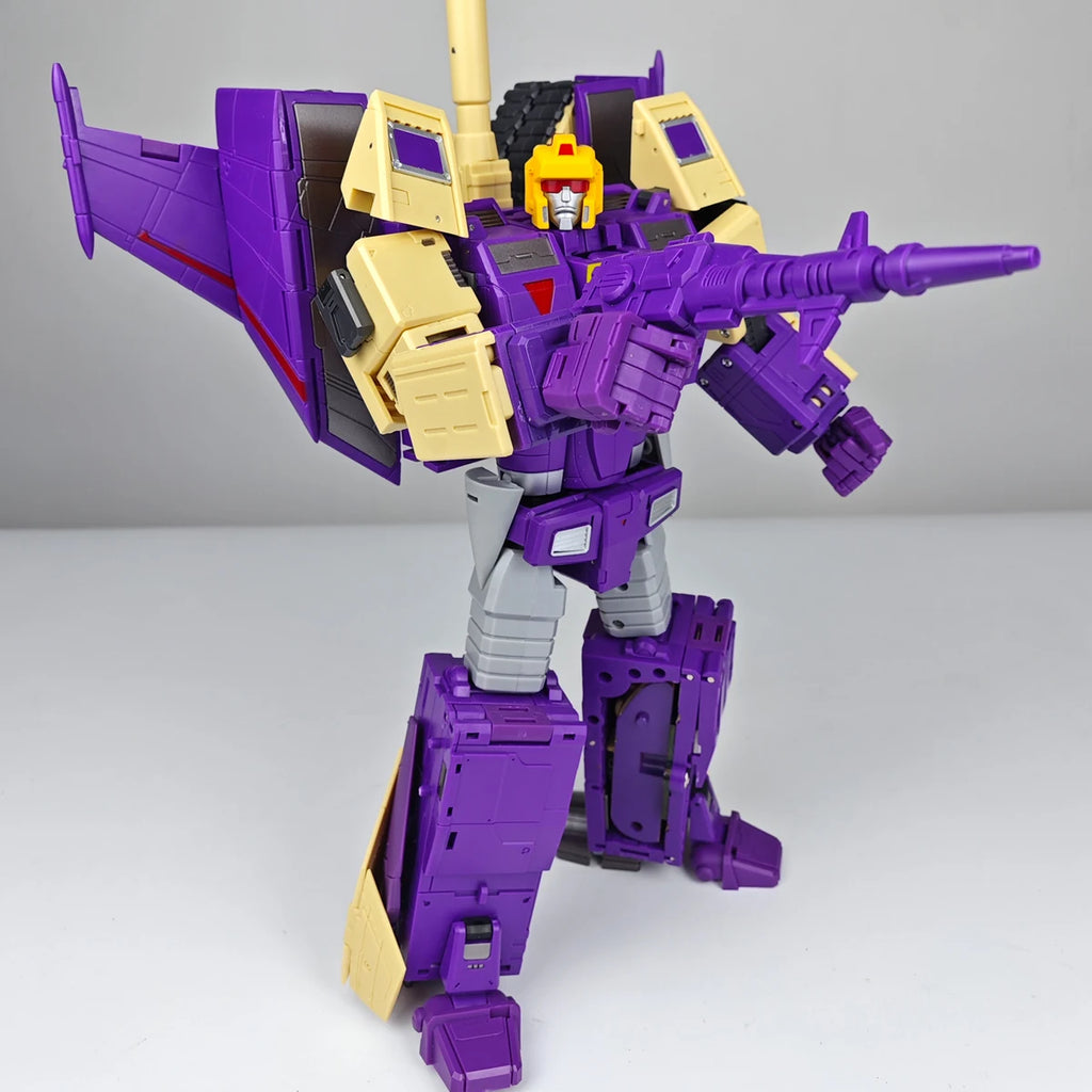 Transformation G1 DX9 D08 Gewalt 3.0 MP Scale Blitzwing Three Changes Aircraft Tank Model Action Figure Toys With Box