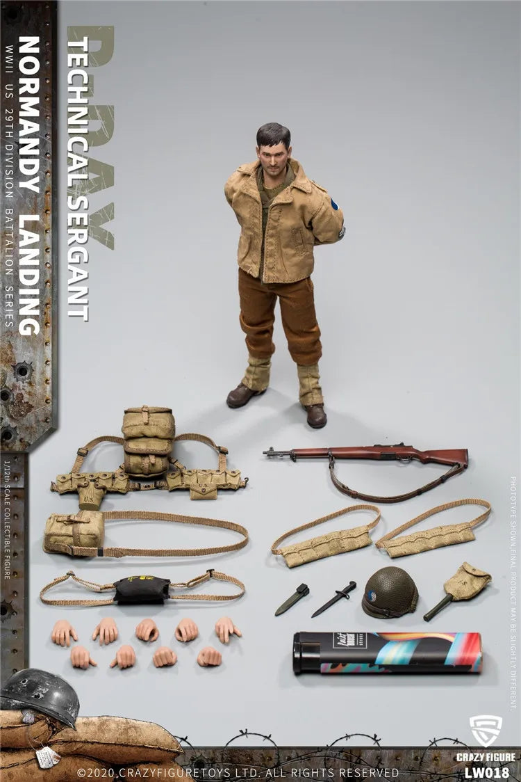 [Shipping Quickly] High Quality 1/12 Male Warrior Crazy Figure LW011-018 Full Set 6inch Action Figure Model Toys Collectible