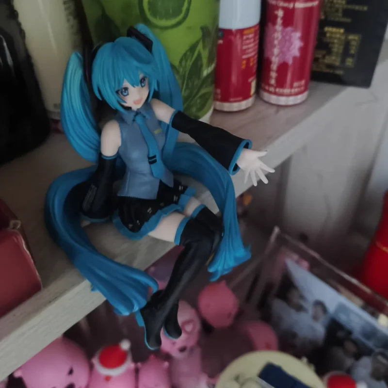 Original Furyu Hatsune Miku Noodle Stopper Anime Figure Nardack Ver Action Figure Toys Pvc Model Collection Doll Gift