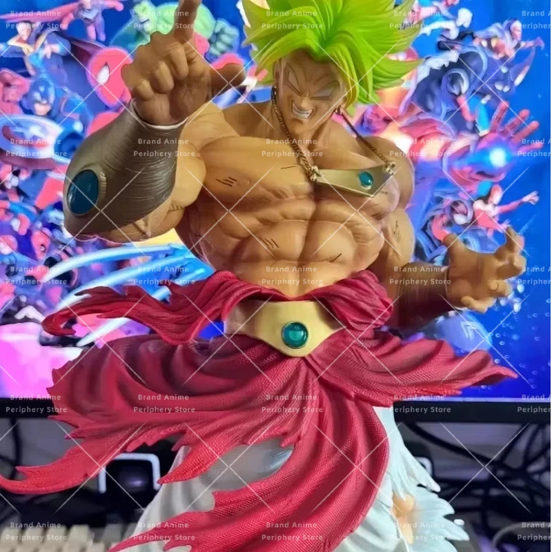 Gift Toy In Stock Jt&Ck Toys 50cm Dragon Ball Anime Figure Super Saiyan Broli Figure Pvc Statue Collection Model Room Decoration