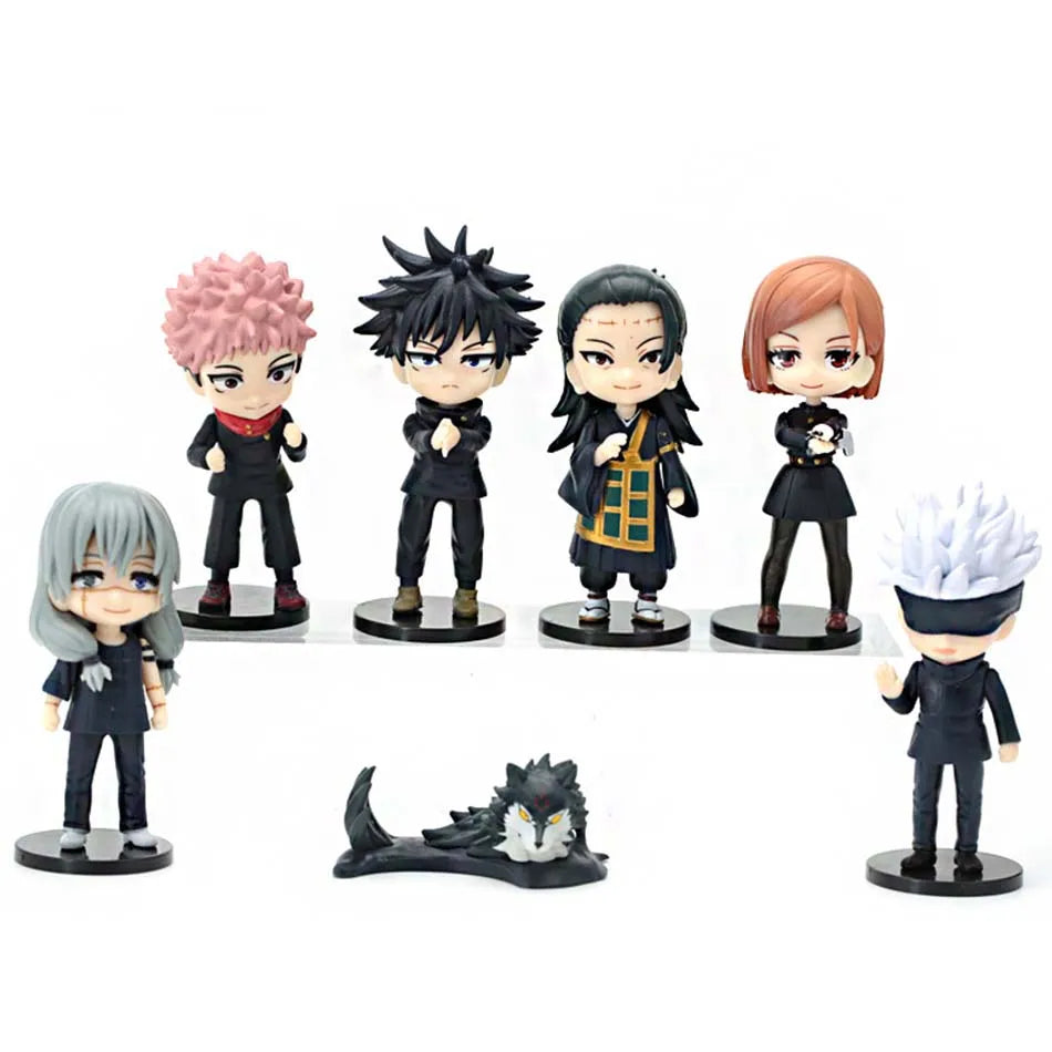JJK Anime Figure Itadori Yuji Geto Suguru Fushiguro Megumi Ryomen Sukuna Mahito gojo Action figure Toy Model Ornaments Gifts