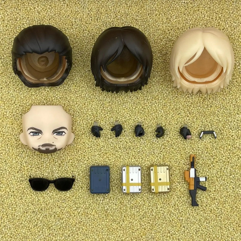 liulangwushi GSC Clay Man Face doll face hair doll accessories
