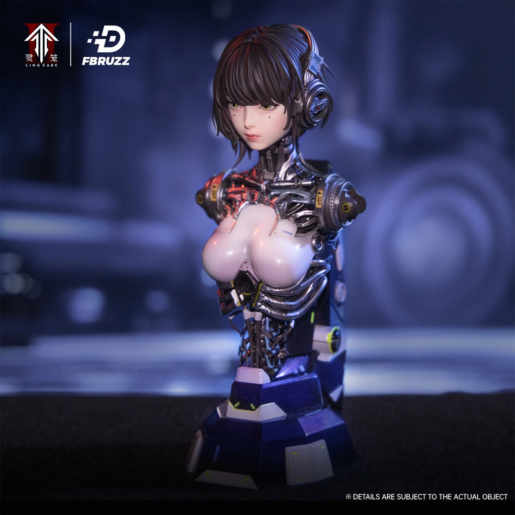 Linglong Ash 1/4 Half-Body Figure Collectible Model, High-Quality Role