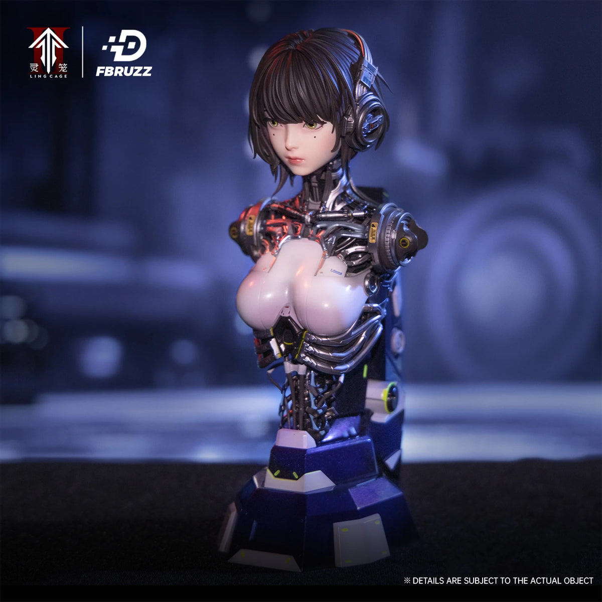 Linglong Ash 1/4 Half-Body Figure Collectible Model, High-Quality Role