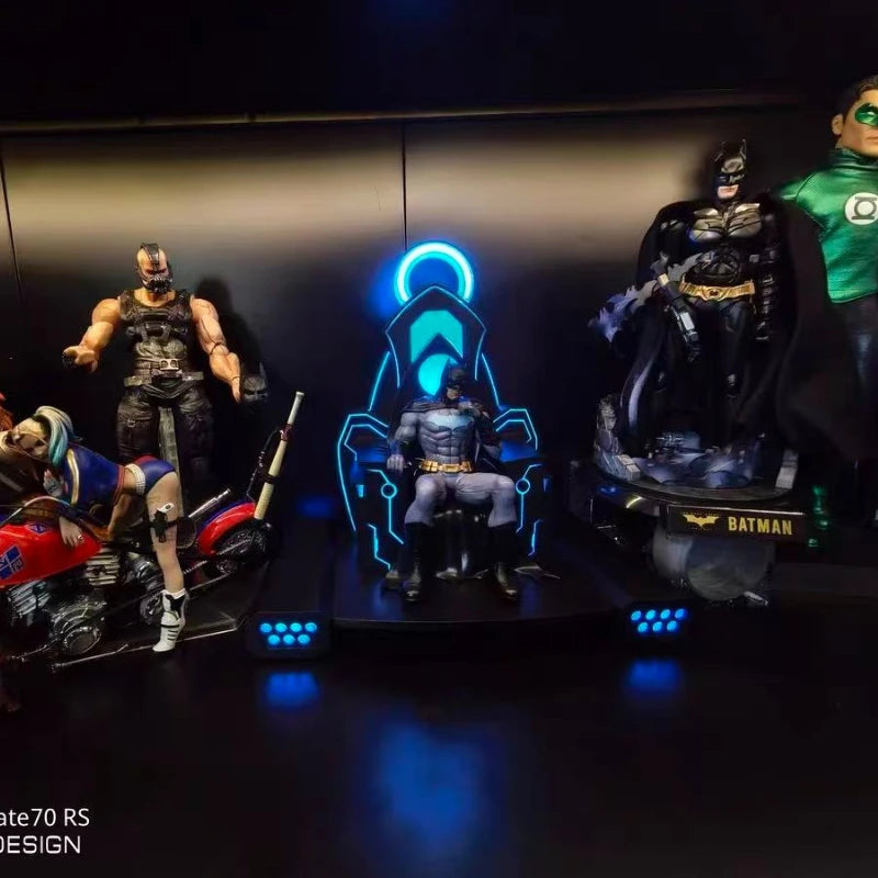 DC Batman Mobius Chair Alloy Model GK Figure Ornament Toys