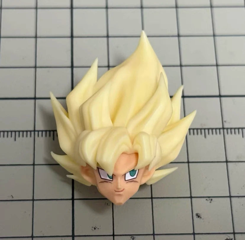 New Air Hm Ah005 Dlc Dragon Ball Z Shf Full Power Super Saiyan Son Goku Headsculpt Action Figures Head Accessories Boys Toy Gift