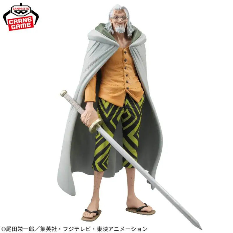 In Stock [Genuine] Bandai Banpresto One Piece King of Artist Silvers.rayleigh Anime Figure Model Doll Collector Figurine Toys
