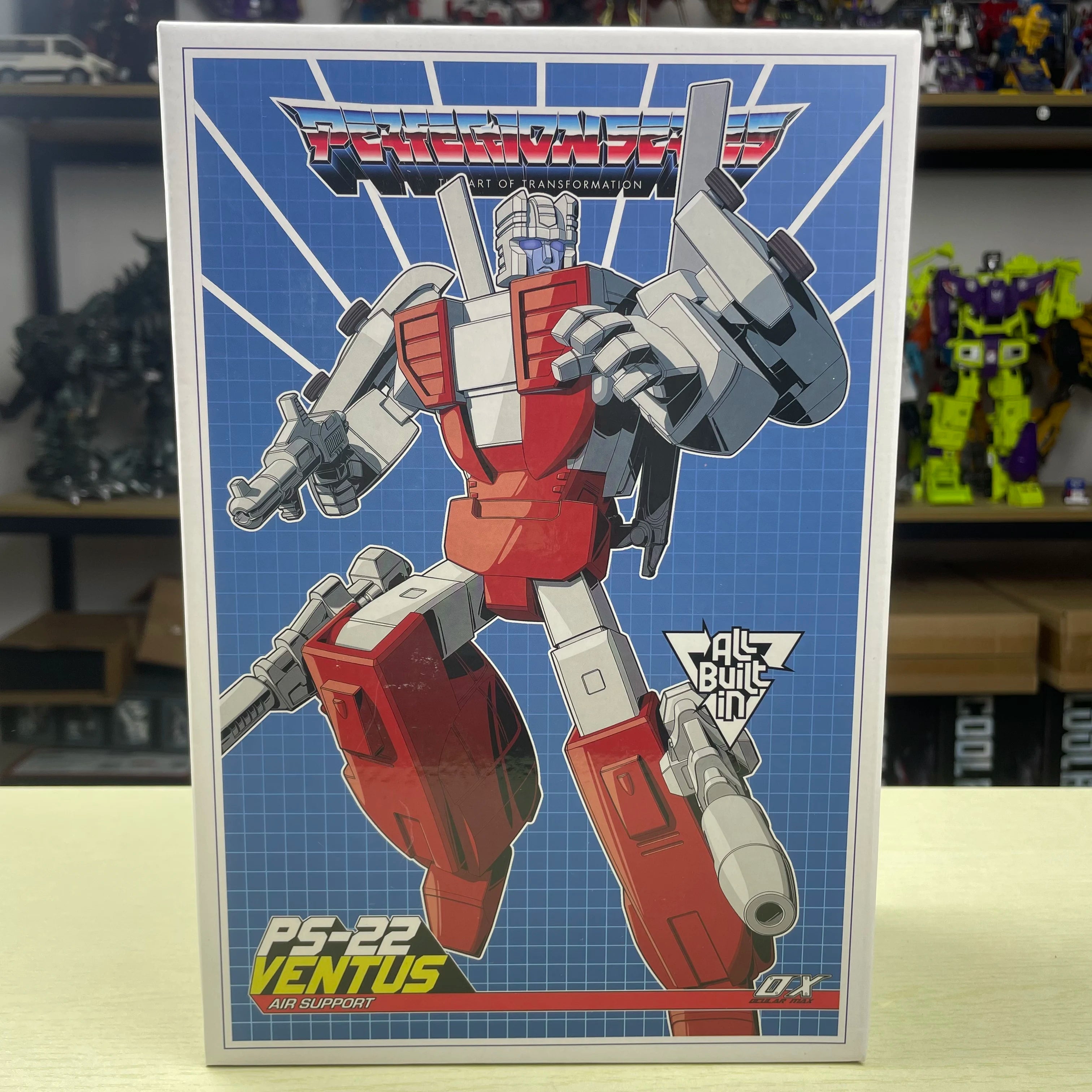 Transformation Ocular Max OX Defensor PS-22 PS22 17CM Blades Helicopter Action Figure