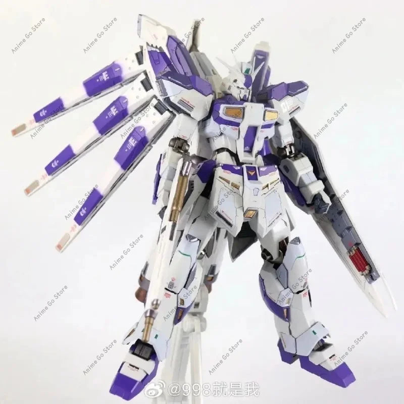 Daban Model 8833 Hi-V RX-93-ν2 Assembly Kit MB 1/100 Action Figures With Mega Particle Cannon METAL BUILD Collection Toy Gift
