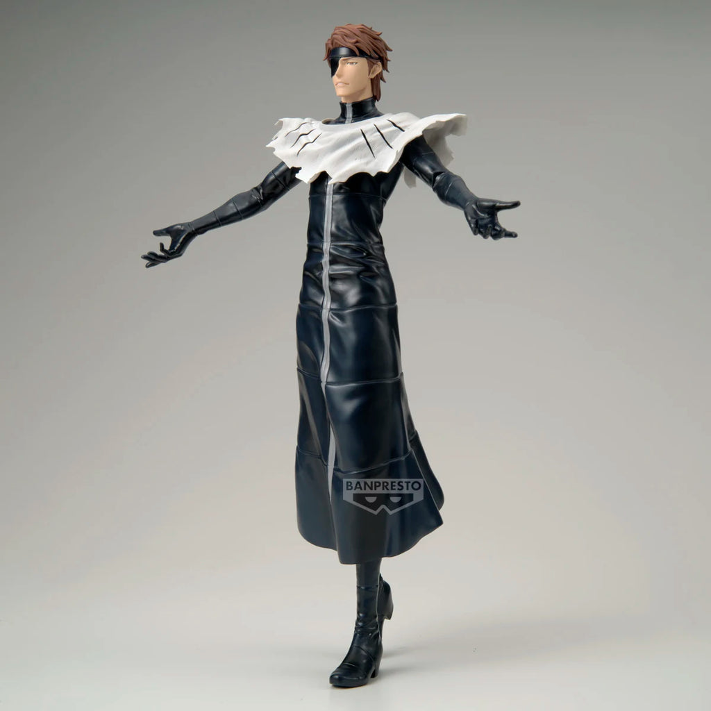 Original Bandai Spirits Bleach Anime Grandista Aizen Sousuke PVC Action Figure Banpresto Bleach Model Figurine Toys Gift