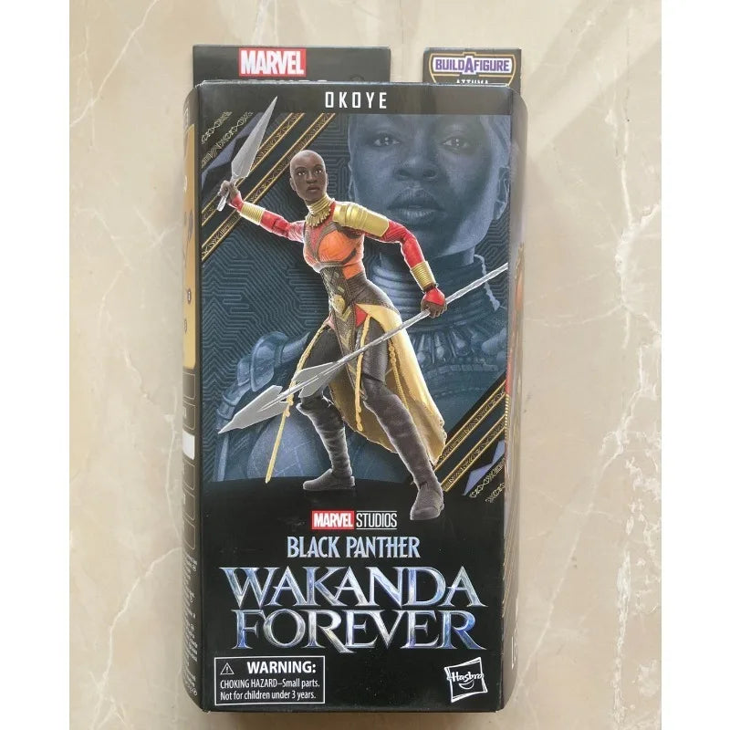 New Original Marvel Legends Series BLACK PANTHER WAKANDA FOREVER OKOYE Action Figure Model Toys Gifts