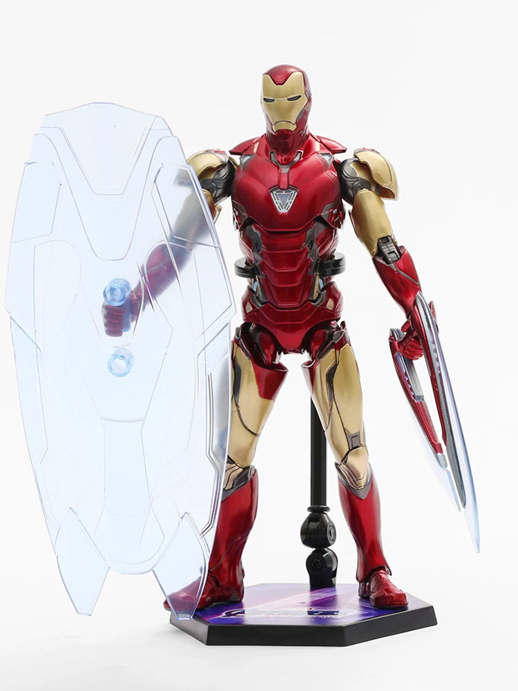 Originales ZD Toy 10TH- Aniversary Series Iron Man Mark 85(2.0) Light 1:10 Scale Iron Collection Infinity Saga Figure Toy