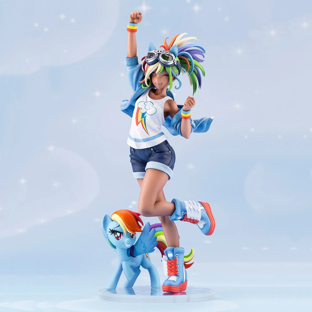 My Little Pony Bishoujo Statue Prinzessin Luna Fluttershy Anime PVC Actionfigur Spielzeug Hatsune Miku Figurensammlung Modellpuppe