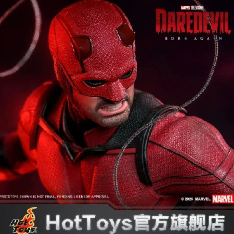 Hot Toys Daredevil Born Again 1 6 Scale Collectible Action Figure Marvel Superhero For Adult Collection Hobby Enthusiasts Gift