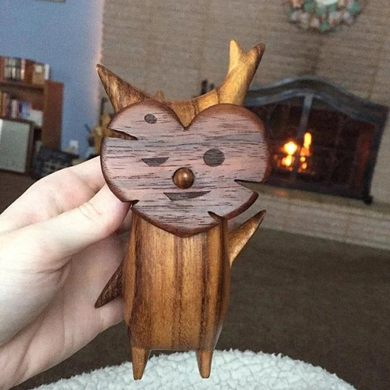 1 pcs Wood Statue Decoration Resin handwork Statue Koroks Family Game Lovers Zelda Breath of The Wild