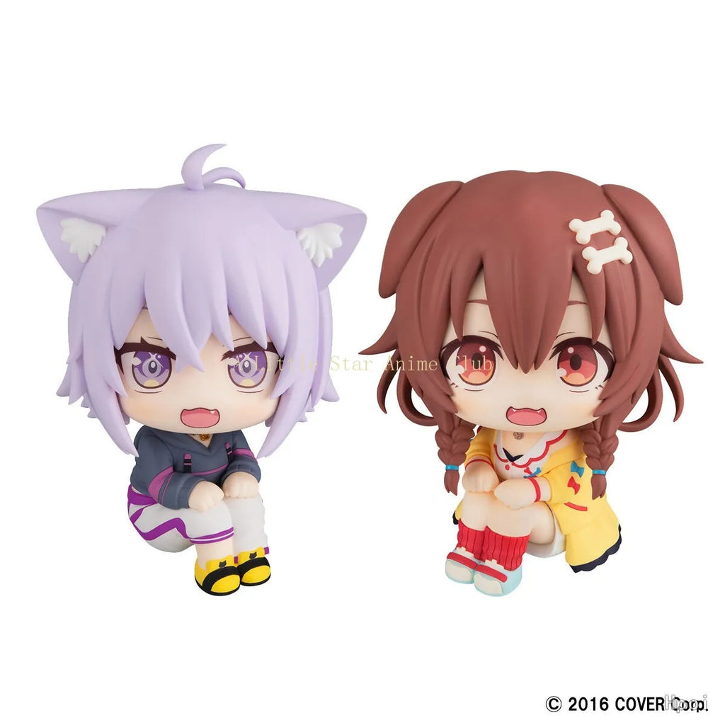 In Stock Original MegaHouse Look Up Hololive Inugami Korone/Nekomata Okayu Animation Figures Model Collection Ornaments Toys