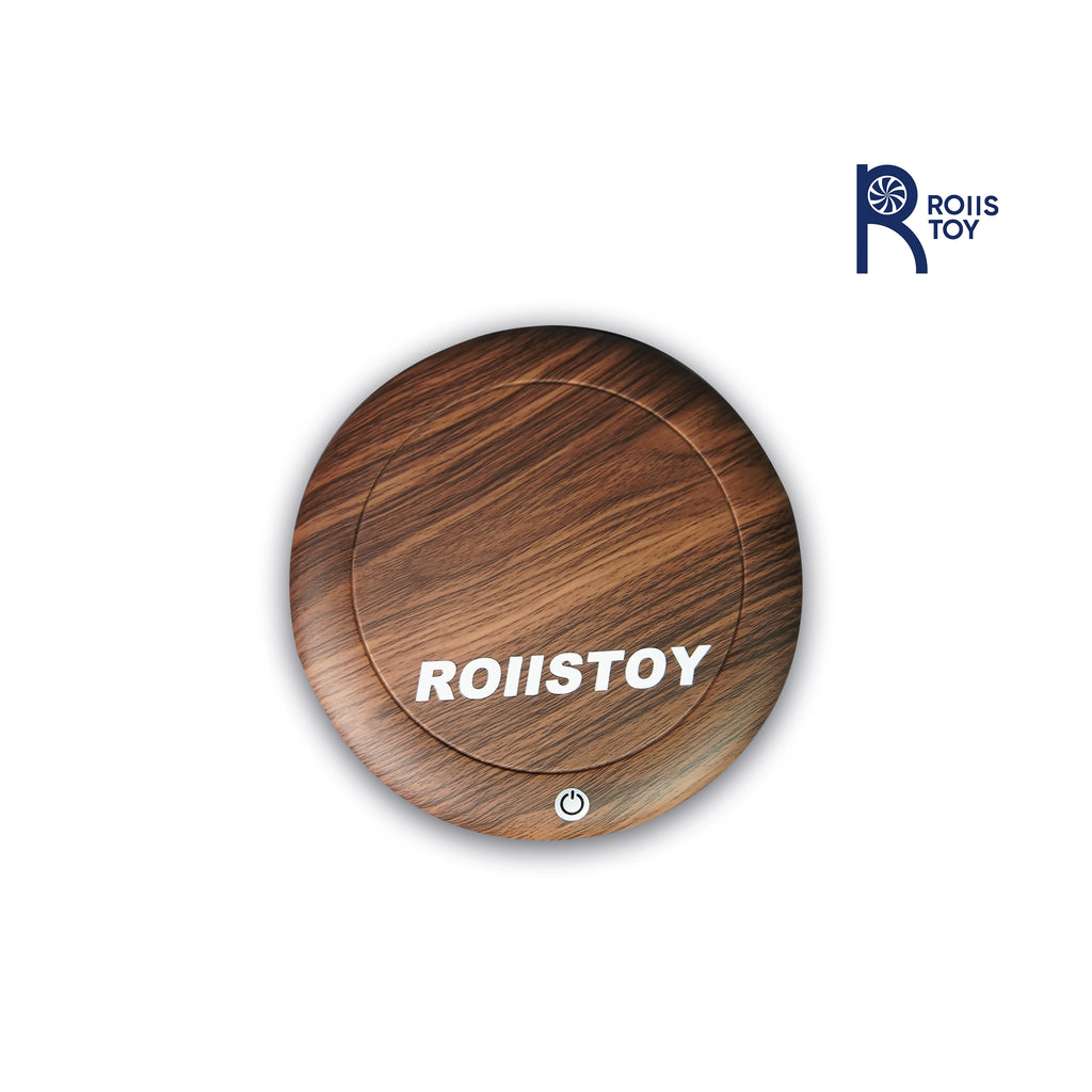 Verstellbares schwebendes Raketenmodell mit RGB-Lichtbasis für Gaming-Setup und Schreibtischdekoration für Technikbegeisterte. Cooles Geschenk für Männer