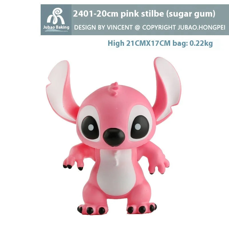 Stitch Mechanical Model Red Blue Gray Steampunk Robot Figure Anime Collectible Desktop Decor Stitch Figure Stitch Plush Toy