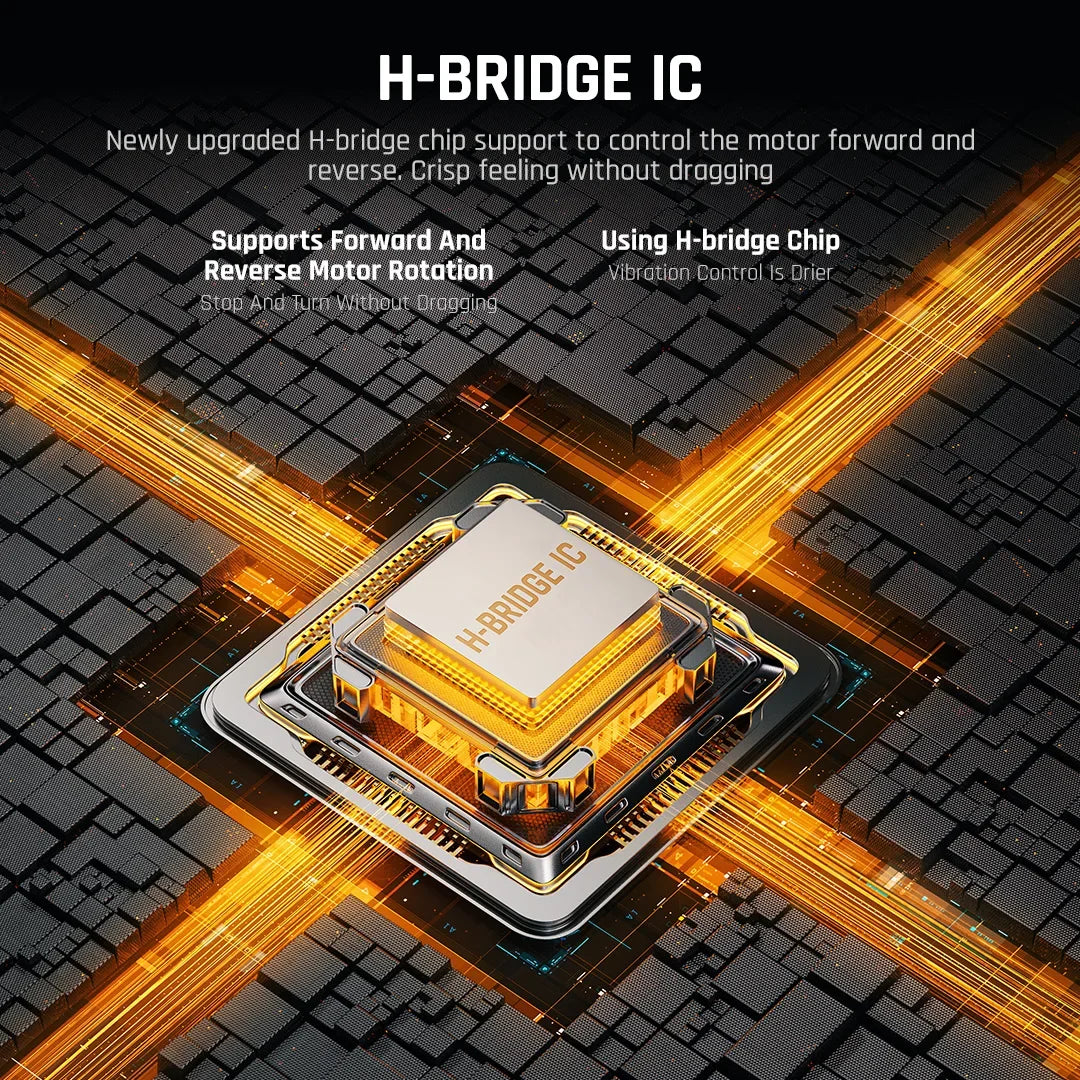 BIGBIG Won Gale - Wireless Bluetooth Gaming Controllers for Switch Gamepad Double Hall Effect Trigger for PC/iOS/Android