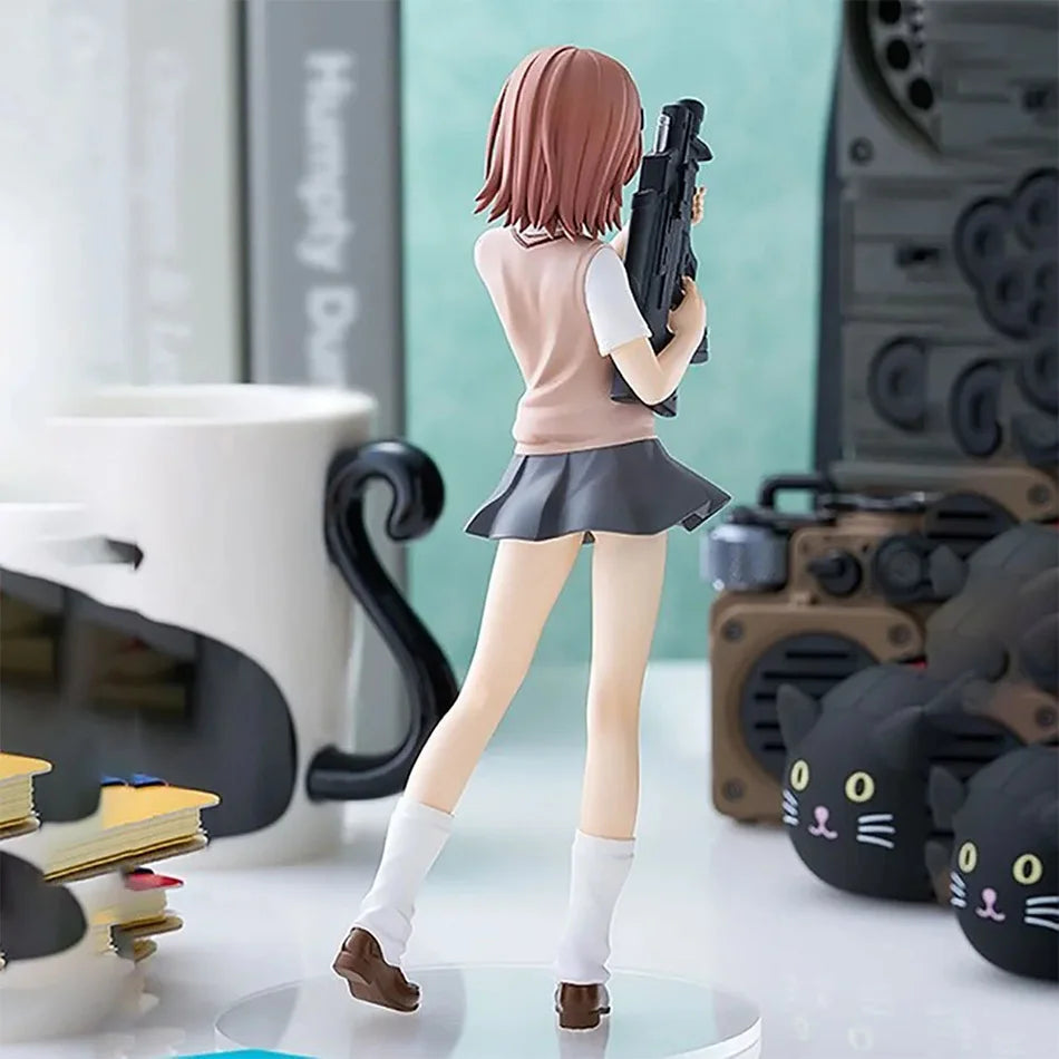 NEW Anime Figure GSC UP PARADE Toaru Kagaku No Railgun T Siste Anime Action Figure Car Decoration Collection Model Toy