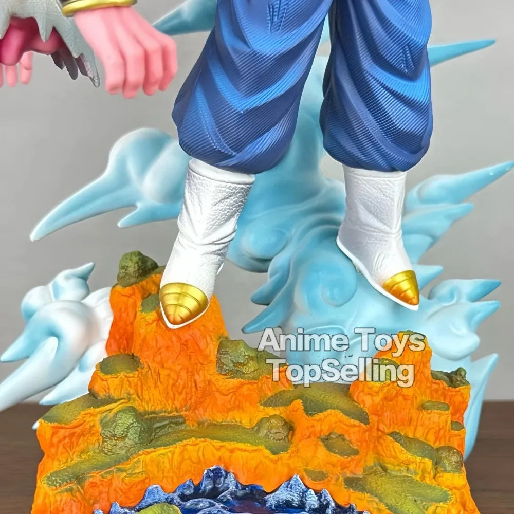 32 cm VegettoVsBuu Modell Dragon Ball Actionfigur Super Saiyan Goku Vegeta PVC Statue Puppensammlung Desktop Kinderspielzeug Geschenke