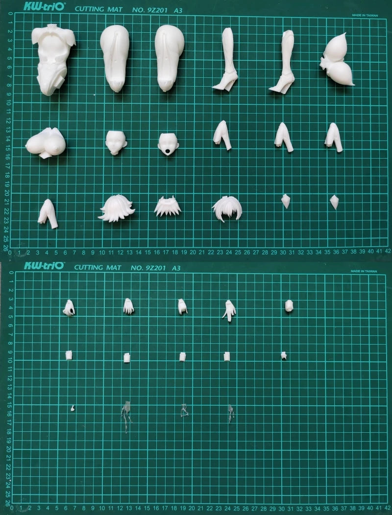 Resin Figure Kit Taimanin 1/7 Sakura Igawa Ver.2 Unpainted Garage Resin Kit Model GK
