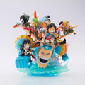 Original Genuine Banpresto One Piece PREMIUM WCF 17cm Luffy Brook Roronoa Zoro Action Figure Model PVC Statue Doll Glazovin