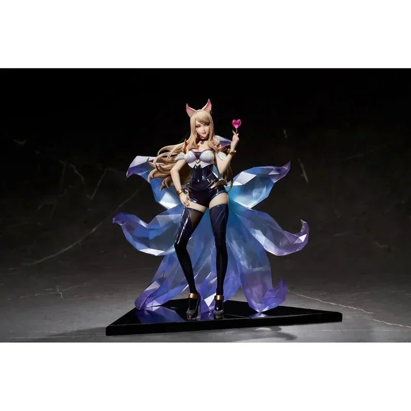 APEX Ahri LOL Nine-tailed Fox KDA Anime Action Figure Model Toy Collection Gift in Stock