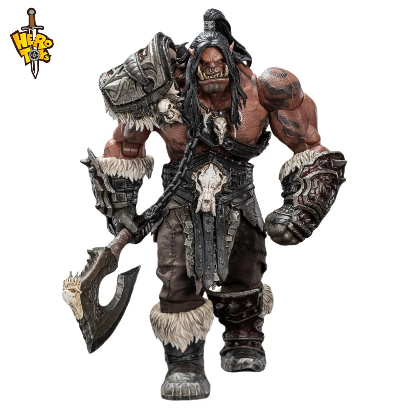 Hero Toys Hellscream Tribal War Song Great Chief Chieftain Orc Warrior 1/10 Action Figure Model Doll Toys In Stock