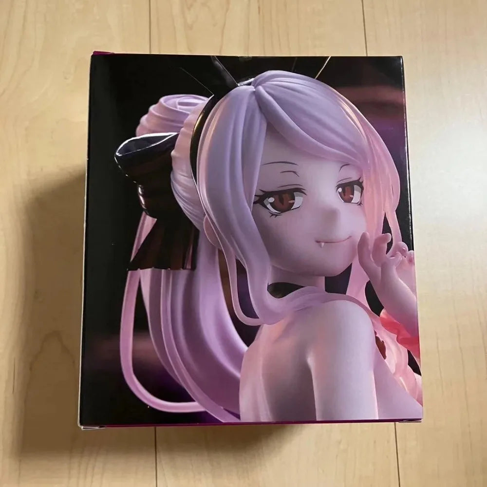 In Stock Taito Original Genuine Anime Overlord Shalltear Bloodfallen Desktop Cute Bunny Ver. 13cm Collections Model Toy Figures