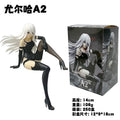 Original Sega NieR:Automata Ver1.1a Chokonose Premium Figure A2 YoRHa Type A No.2 Anime Figure Action Model Collectible Toys Gif