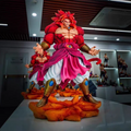 50cm DX Dragon Ball Z Figurine Super Saiyan 4 Broli Statue Anime Collectible Model Doll Toy Gift Fans Collection Model Ornament
