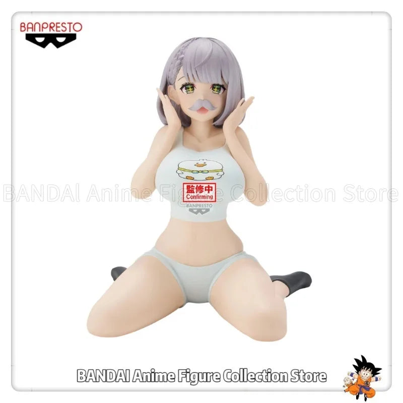 Original BANPRESTO Relax Time Hololive Shiragane Noel Colonel Ver Toys Model Decoration Gift Collection