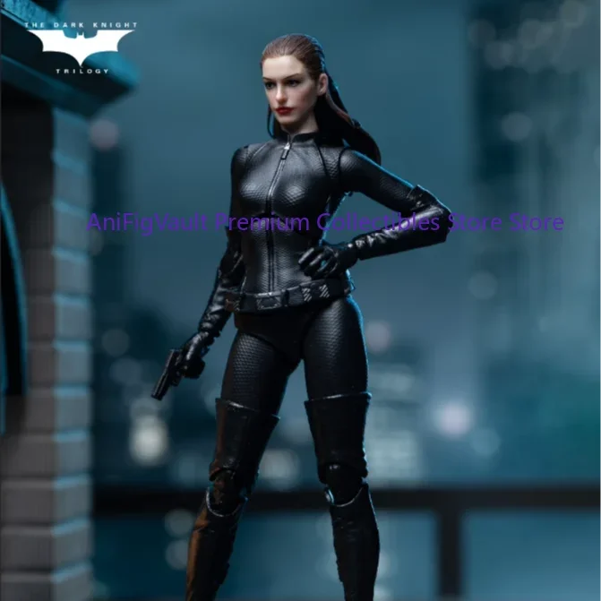 INART Catwoman Action Figure Batman The Dark Knight Rises Anne Hathaway Cat Woman Figurine 1/12 Original Collect Model Toy Gift
