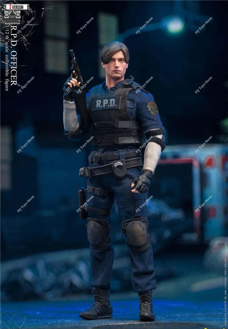 In Stock LIMTOYS LiMiNi 1/12 RPD Officer Leon Kennedy S Version 6 Inch Action Figure Toy Collectible Gift