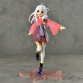 Anime Wandering Witch: The Journey Elaina Figure PVC Cute Standing On One Foot Kimono Knee Socks Model Toys Ornaments Gifts