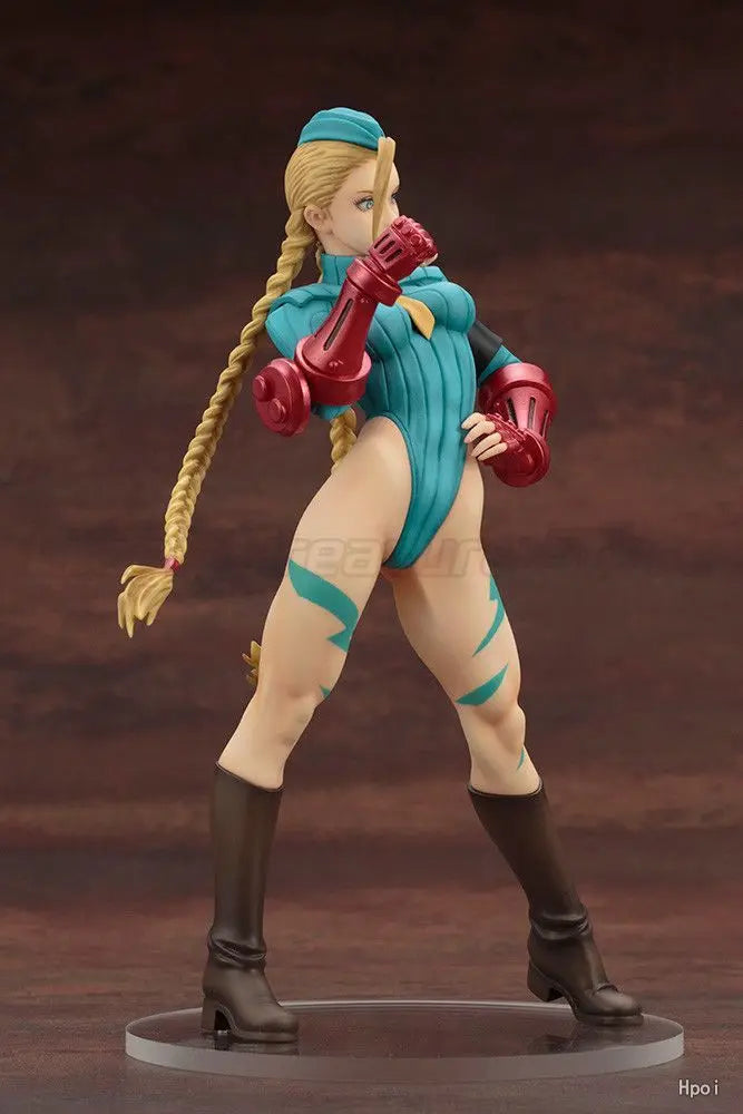 【MT】Original KOTOBUKIYA Street Fighter X Bishoujo BISHOUJO Street Fighter Zero Cammy White 1/7 Scale Figure Toy Collectible