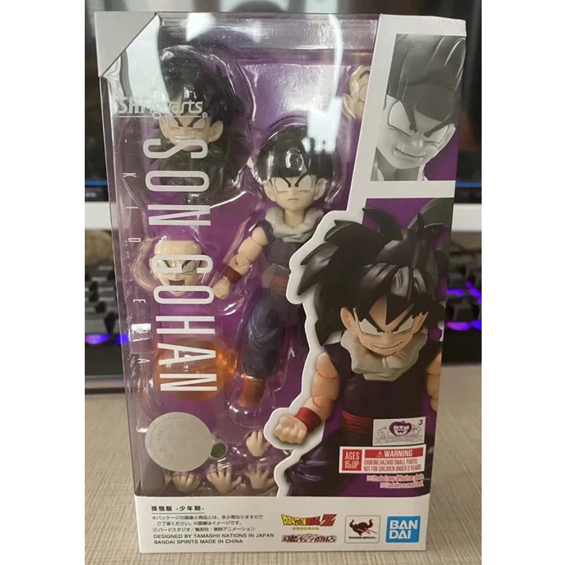 In Stock BANDAI S.H.Figuarts Son Gohan Vegeta Android 16 Frieza Turtle Dodoria Dragon Ball Z Action Figure Collection Gift