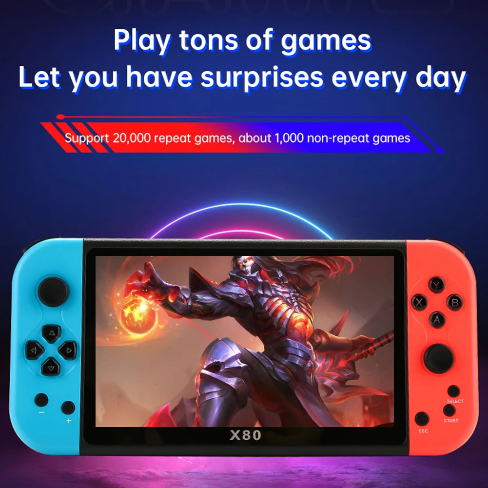 Gaming Portable Handheld Retro Video Game Console Player Portatil Mini Arcade Videogames for Hand Held Family Pocket Retrogaming