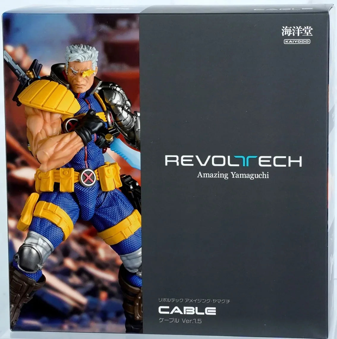 In Stock 100% Original Kaiyodo Revoltech Amazing Yamaguchi Cable Ver.1.5 NR083 Collectible Action Figure
