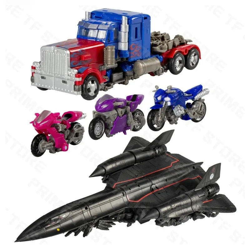Original Hasbro Transformation Toy SS Studio Series 15th Anniversary of The Movie Autobot Five-person Suit Anime Figure Toy