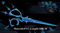 188cm Game LOL Gwen Cosplay Prop Wooden Scissors Replica Accessories Halloween parties and comic exhibitions gift
