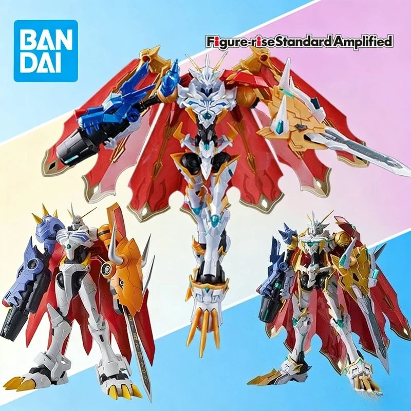 BANDAI Original Figure-rise Standard Amplified Digimon Omegamon X-Antibody Limited Color Version Assembly Model Kit