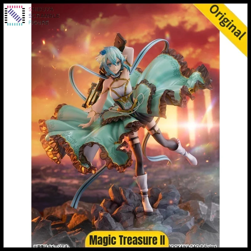 【In Stock】SSF EStream Sword Art Online Sinon Crystal Dress Ver 1/7 Scale Anime Figure