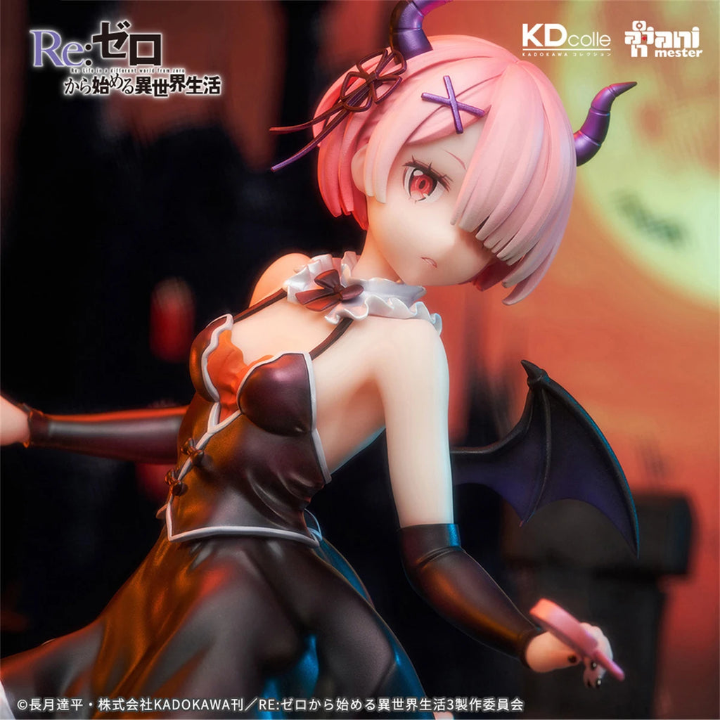 Original AniMester Re: 0 Rem &amp; Ram Phantom Night Enchantress ver Anime Figur PVC Sammlermodell Satuette Spielzeug Ornament Geschenk